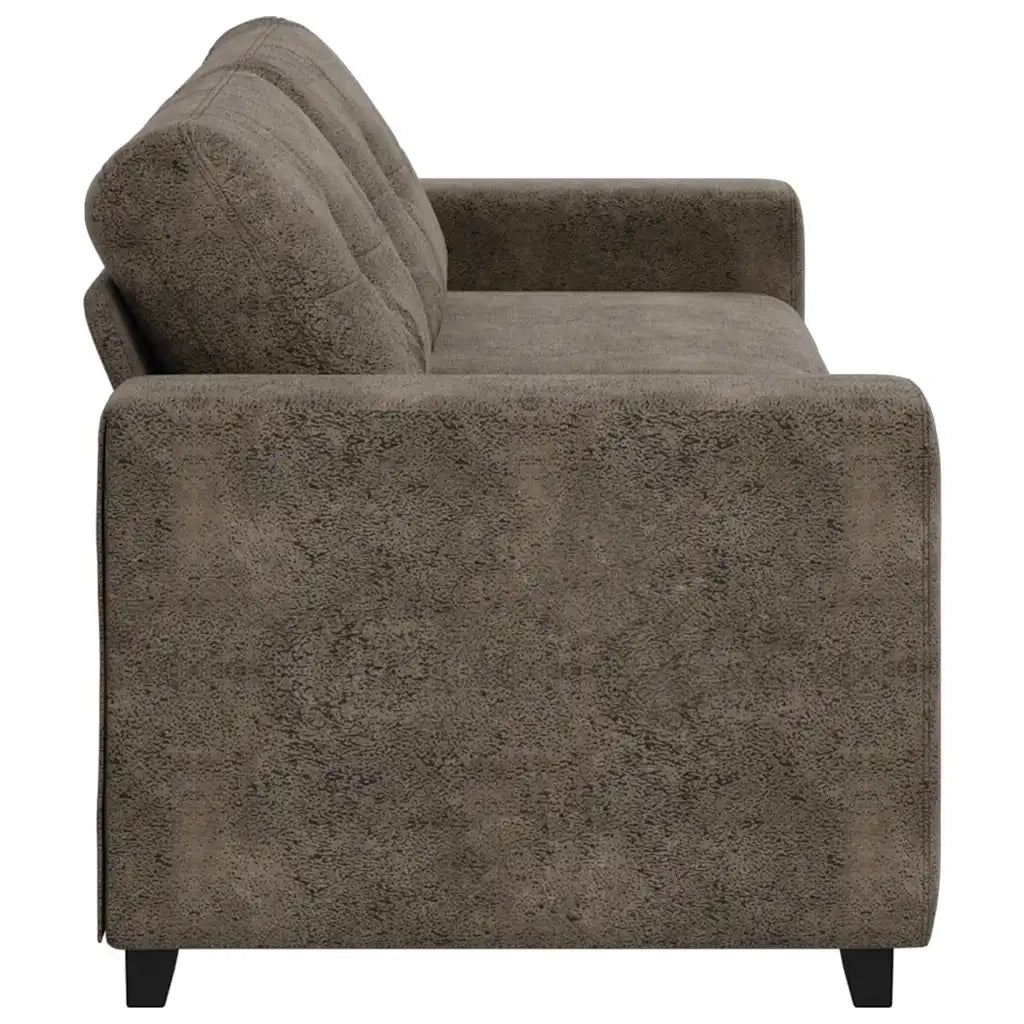 Divano con cuscino Grigio scuro Pelle sintetica 4105145