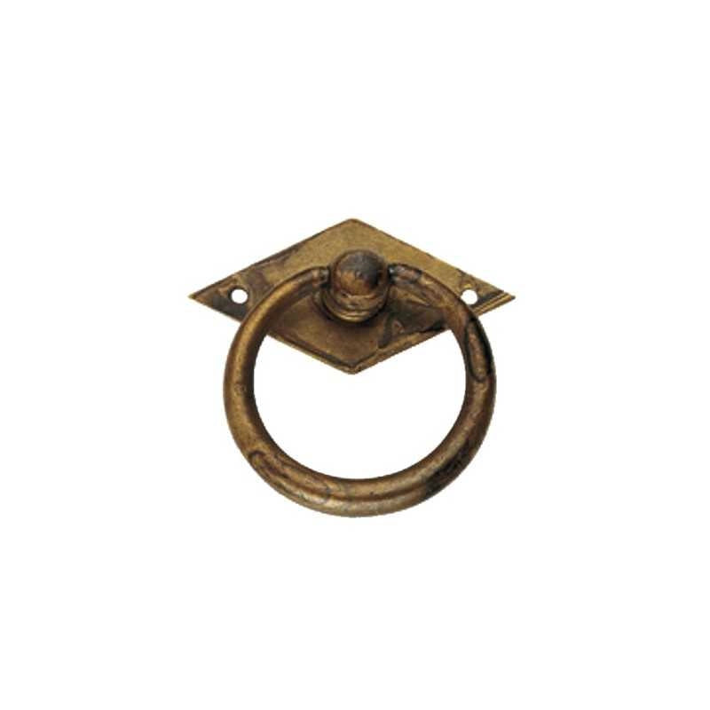 Maniglia Ciondolo Mostrina Ot Antico 50X33 2828 Ms