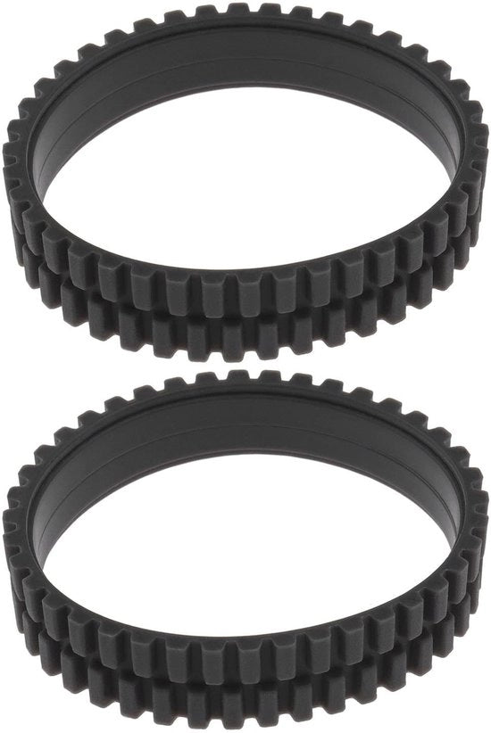 Antislijtage per Robotstofzuiger - 2 Stuks - Compatibile con Eufy RoboVac 11S/11S MAX/15T/30/30C/15C/15C MAX - Antislijtage - Materiali di Alta Qualità - 6,5 x 1,5 cm - Ruote per Robot Aspirapolvere