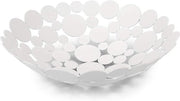 Contenitore metallico per frutta da posizionare sul bancone - Contenitore metallico per frutta da utilizzare in cucina e tavola da pranzo