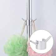 3 Pezzi di Ganci per Docce in Acciaio Zinato - Gancio per Rubinetto per Accessori di Cucina e Bagno.