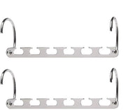 Accessori per abbigliamento da soffitta - Multifunzionali con antiscivolo e rotante - Argento - Ideali per gonne, scialli, giacche...