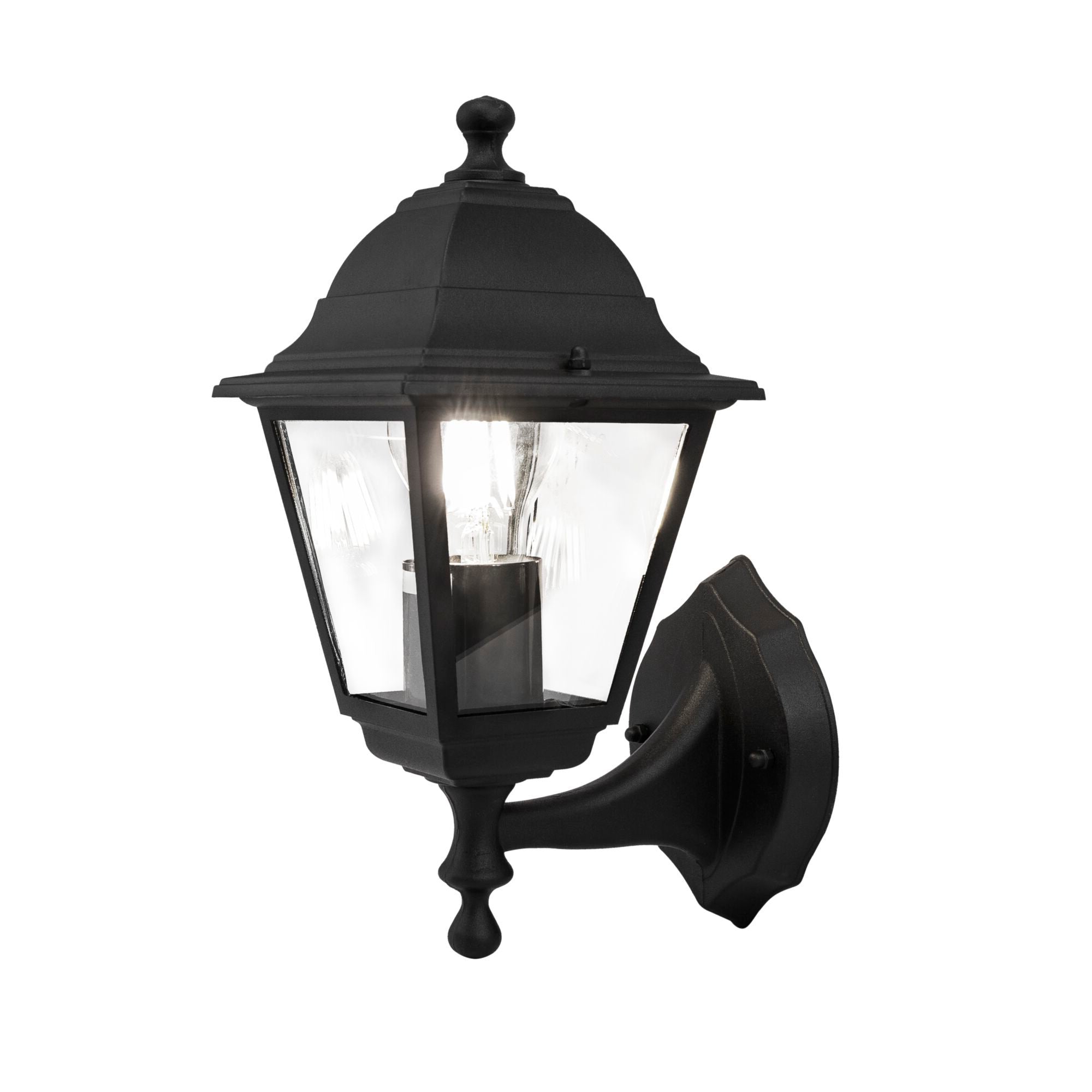 Lampada da parete Outdoor in Alluminio Abbey Road Nero