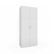 Vicco Scaffale per file Bianco 80 x 182.4 cm