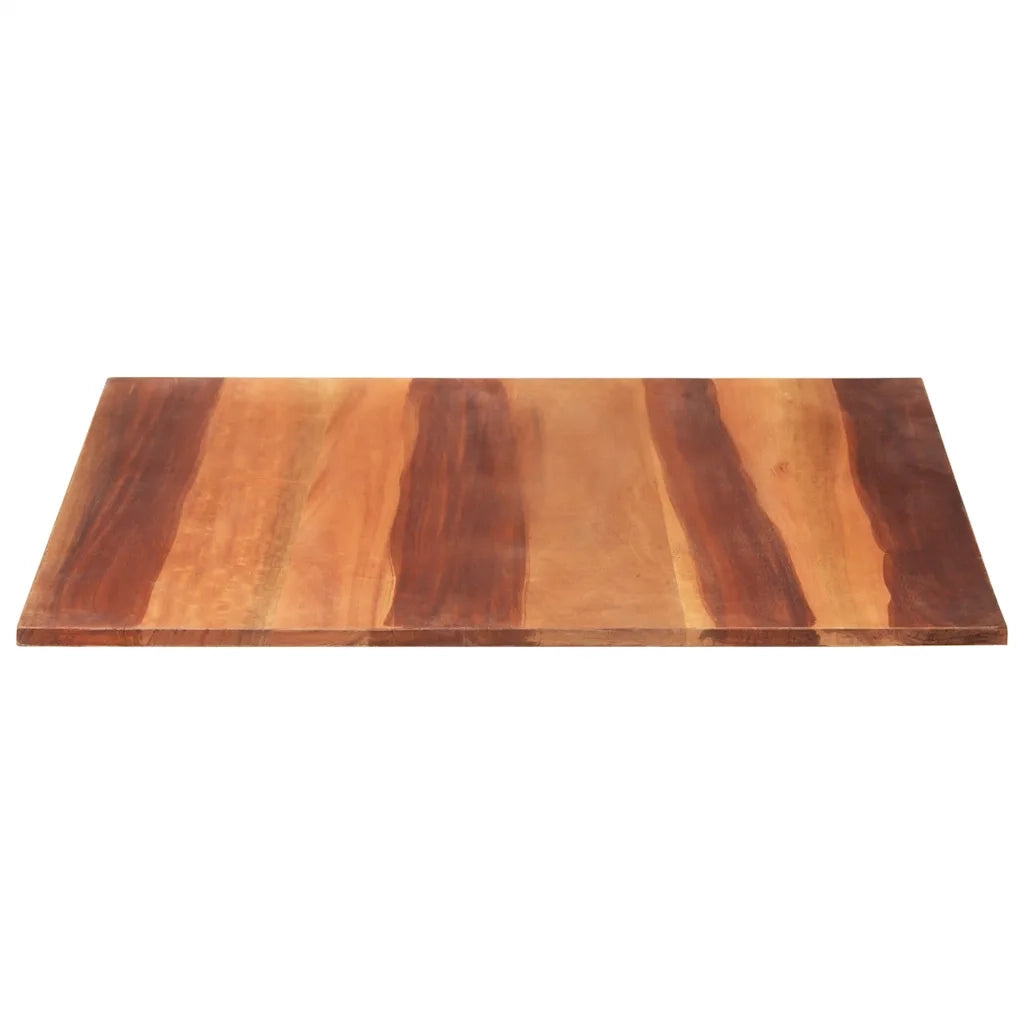 Piano Tavolo in Legno Massello di Acacia 15-16 mm 70x90 cm 285986
