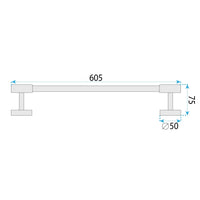 Portasciugamano Da Bagno 5701 Galo Brush Copper