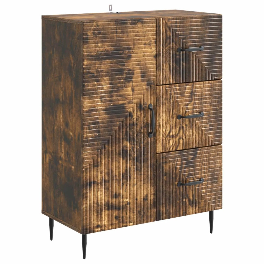 Credenza Rovere Fumo 66 x 34,5 x 89,5 cm Legno ingegnerizzato 894860