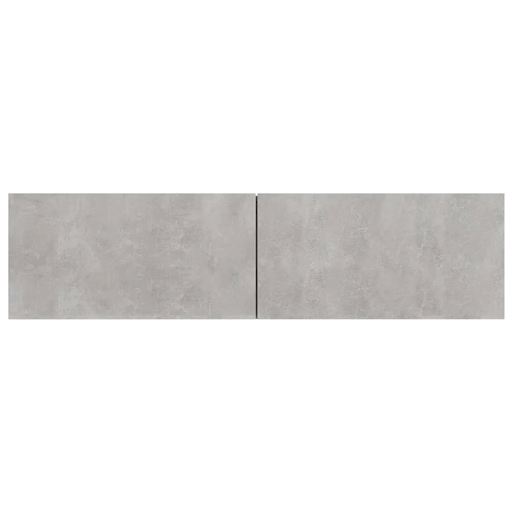Mobile Porta TV-Credenza TV Grigio Cemento 120x30x30cm in Legno Multistrato