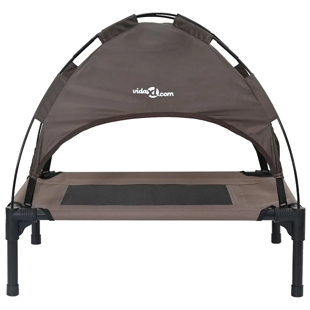Letto per Cani Marrone 62 x 48 x 61 cm Acciaio CFW7973865