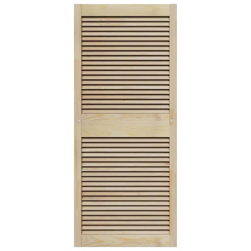 Porta per Armadio 2 pcs Naturale 140,5 x 2,1 x 59,5 cm 42019265