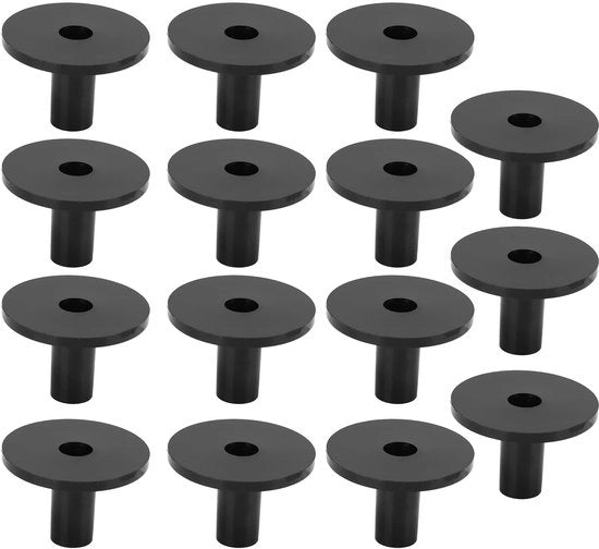 Set di supporti per tamburi 15 pezzi - Set di tamburi - Accessori di cambio tamburo - Materiale in plastica duratura - Leggero e portatile - Set di tamburi