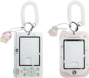 Set di 2 supporti per foto trasparenti in acrilico - Design kawaii - Adatto per tessere di credito e carte di identità studentesche
