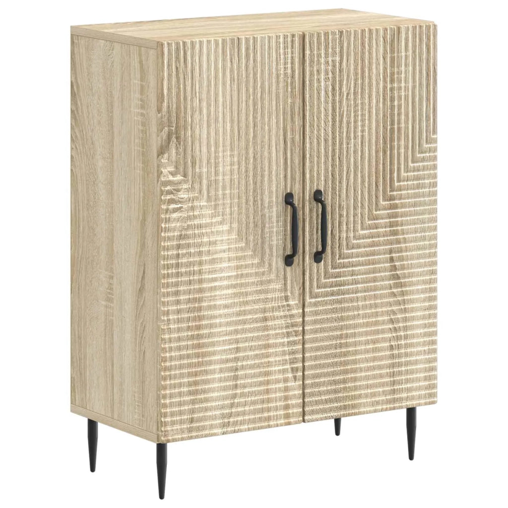 Mobiletto da Bagno HAARLEM Rovere Sonoma 59,5 x 31 x 80 cm 896837