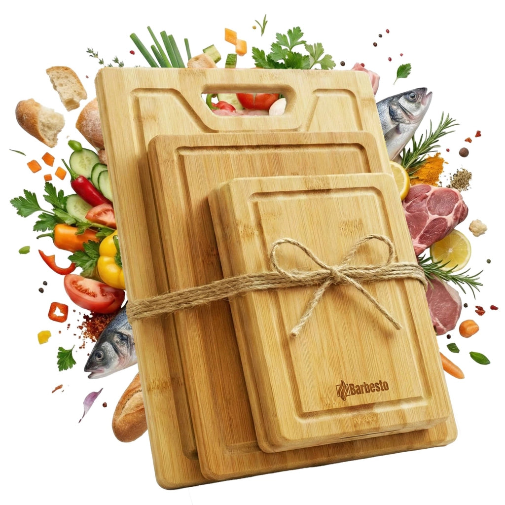 Set 4 taglieri Bamio