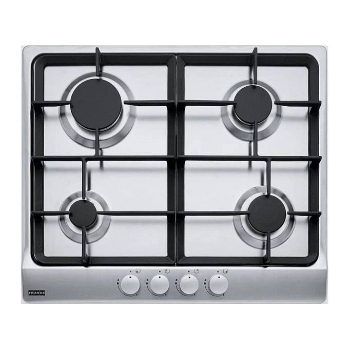 Franke FHSL 604 4GAV XS C Acciaio inox Da incasso 60 cm Gas 4 Fornello(i)