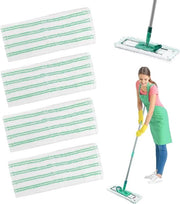 Set di 4 Coperture per Aspirapolvere per Accessori di Ricambio per Aspirapolvere a Microfibra per Tutti i Pavimenti, con Alta Capacità di Decontaminazione