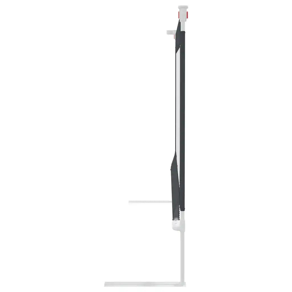 Sponda Letto Sicurezza Bambini Grigio Scuro 100x25 cm Tessuto cod mxl 78073