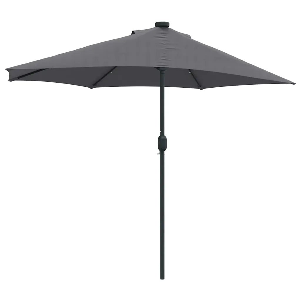 Ombrello da giardino Antracite 294 x 150 x 224 cm 42003269