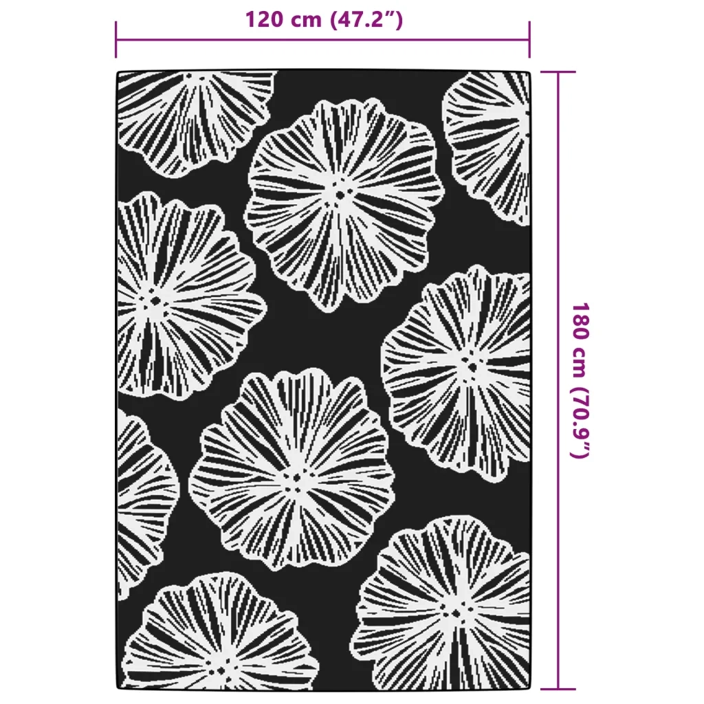 Tappeto da Esterno ARAKIL Verde 120x180 cm PP CFW8626224