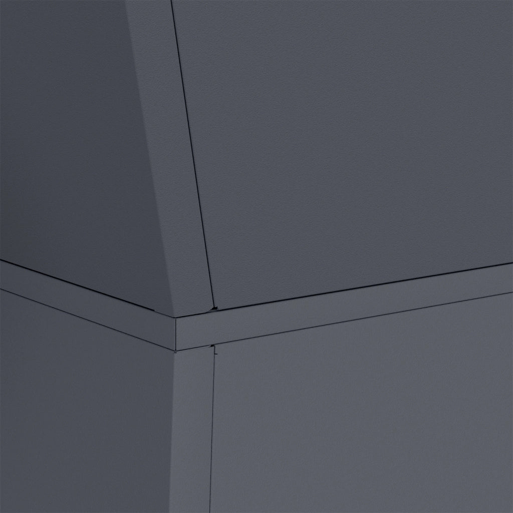 Supporto per piante Antracite Plastica 35 x 35 x 73 cm Fioriere