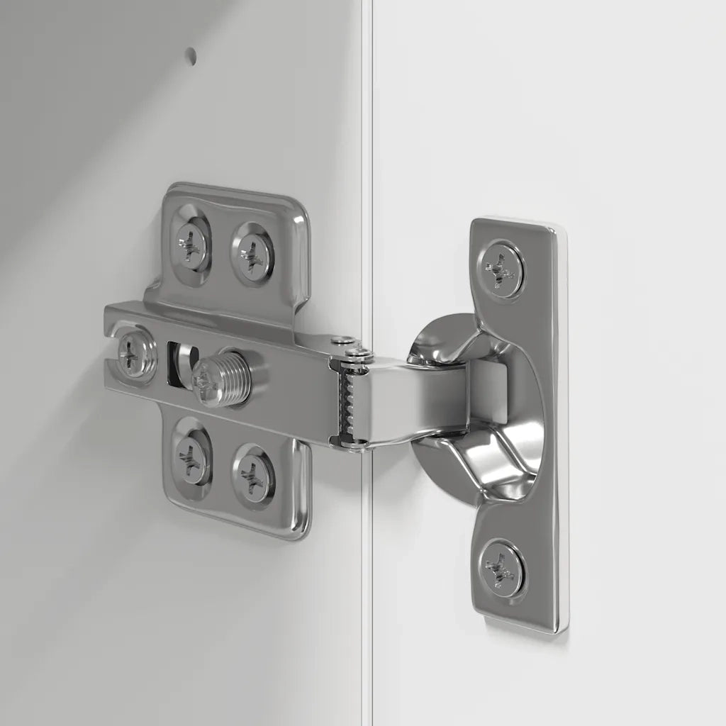 Set di Mobili Porta TV 4 pz Bianco in Legno Multistrato 3114622