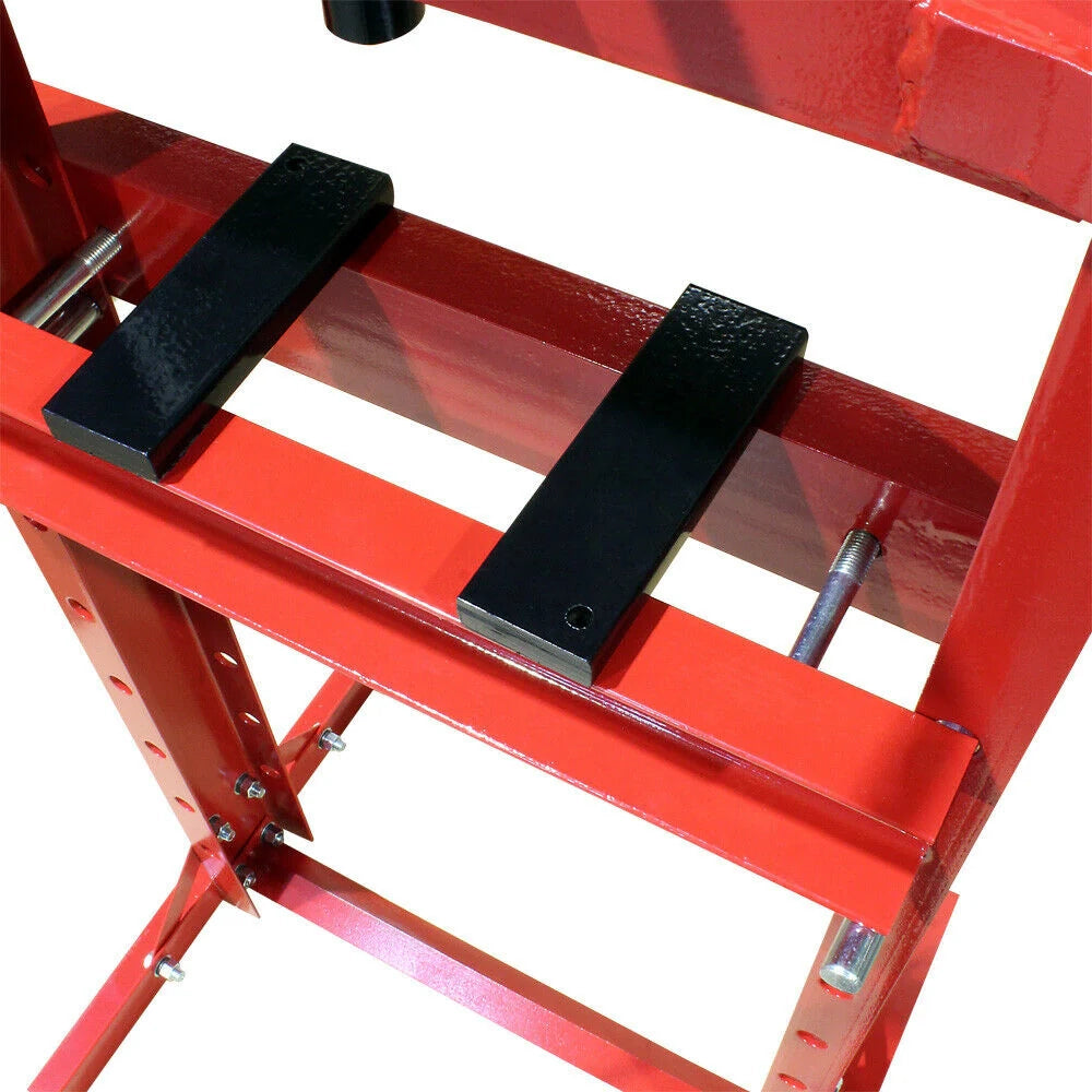 Pressa idraulica pressa da officina pressa a telaio pressa a cremagliera da 20 tonnellate rossa 16_0000572