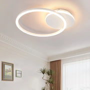 ZMH Lampada da soffitto plafoniera LED moderna 24W design 3000K per soggiorno cucina
