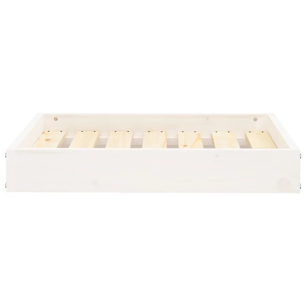 Divano-culla per cani comodo 61,5 x 49 x 9 cm in legno massello di pino bianco 02_0042743