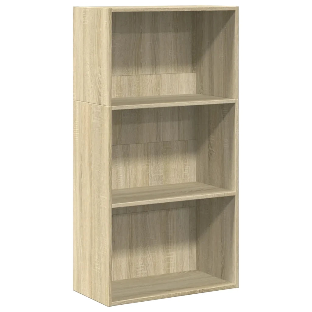 Libreria Rovere Sonoma 60x30x114 cm in Legno Multistrato 857901