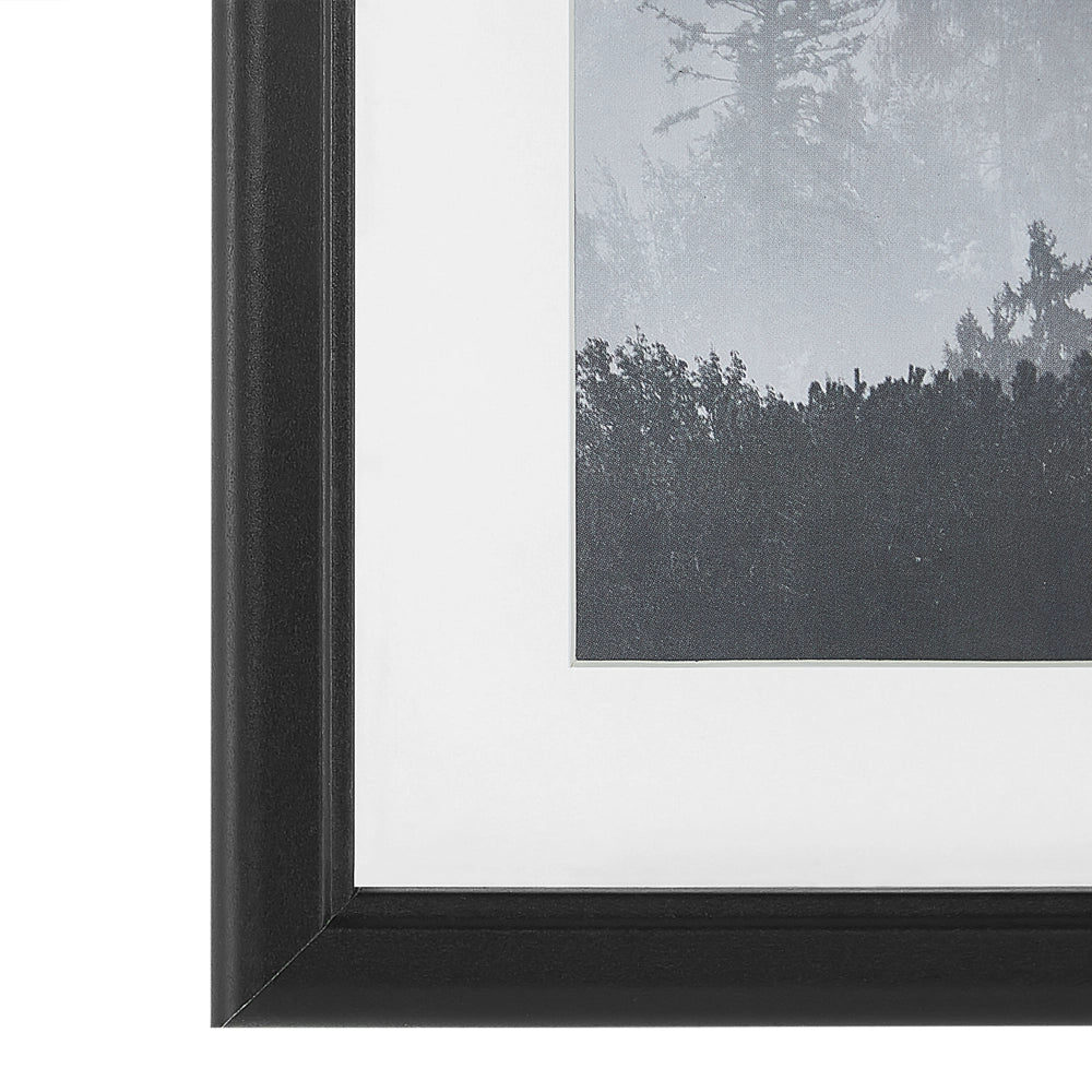 Set di 6 foto incorniciate Nero varie dimensioni moderno passpartout Decorazione da parete Gallery Ganci