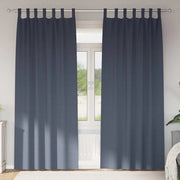 vidaXL Tende con tende 2 pcs Antracite Poliestere