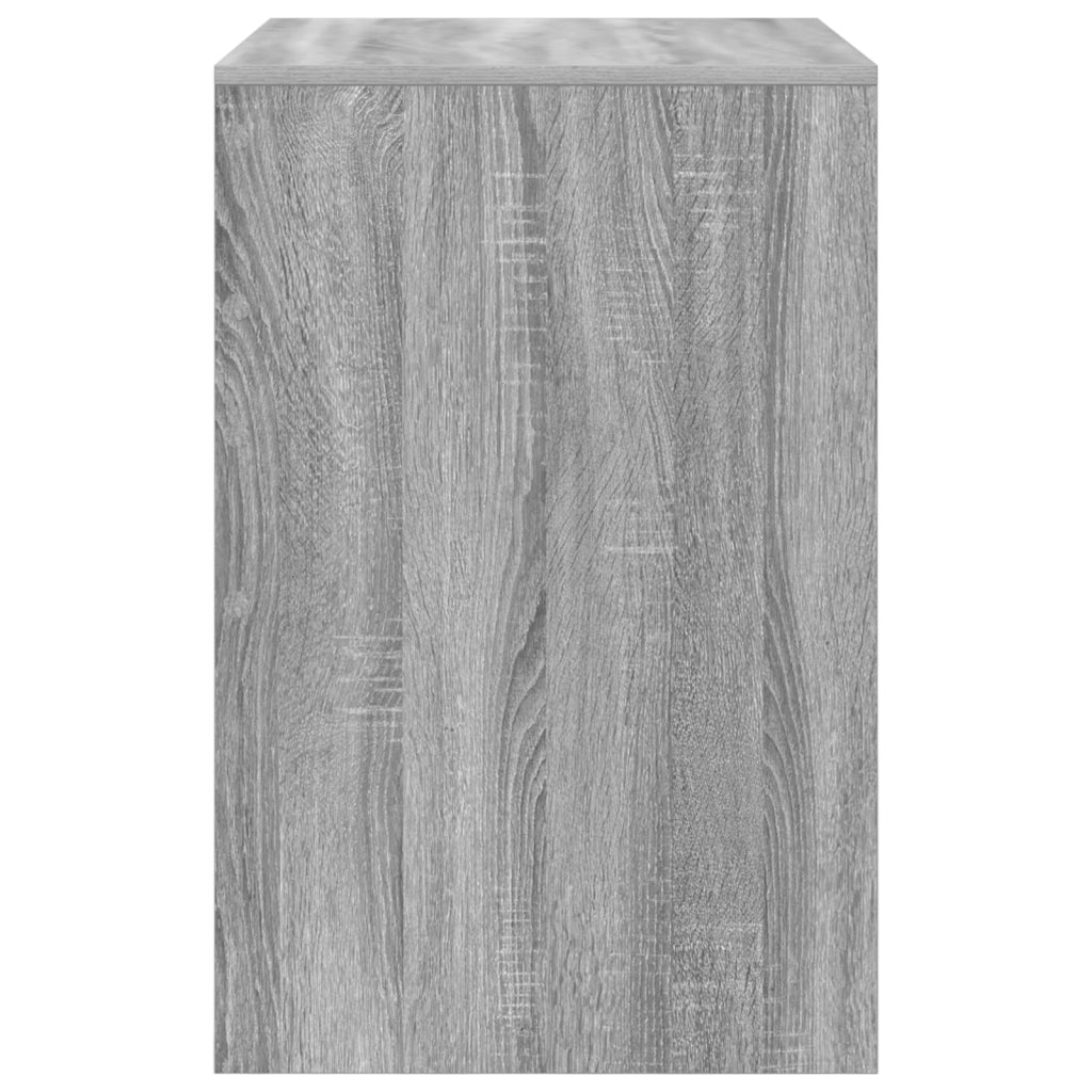 Scrivania Grigia Grigio sonoma Truciolare 70 x 50 x 76 cm