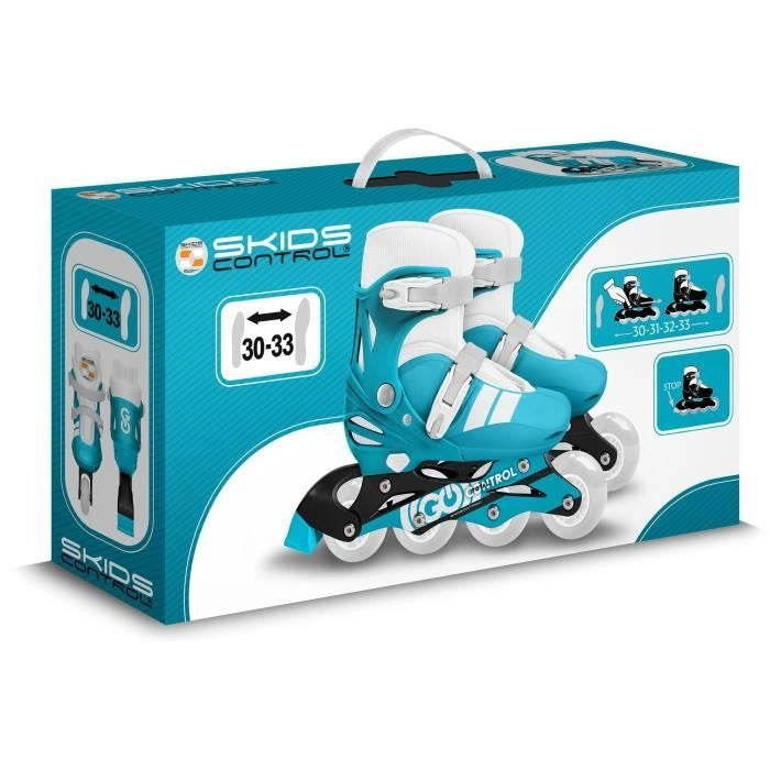 Pattini in linea regolabili - STAMP - SKIDS CONTROL - Taglia 30-33 - Unisex