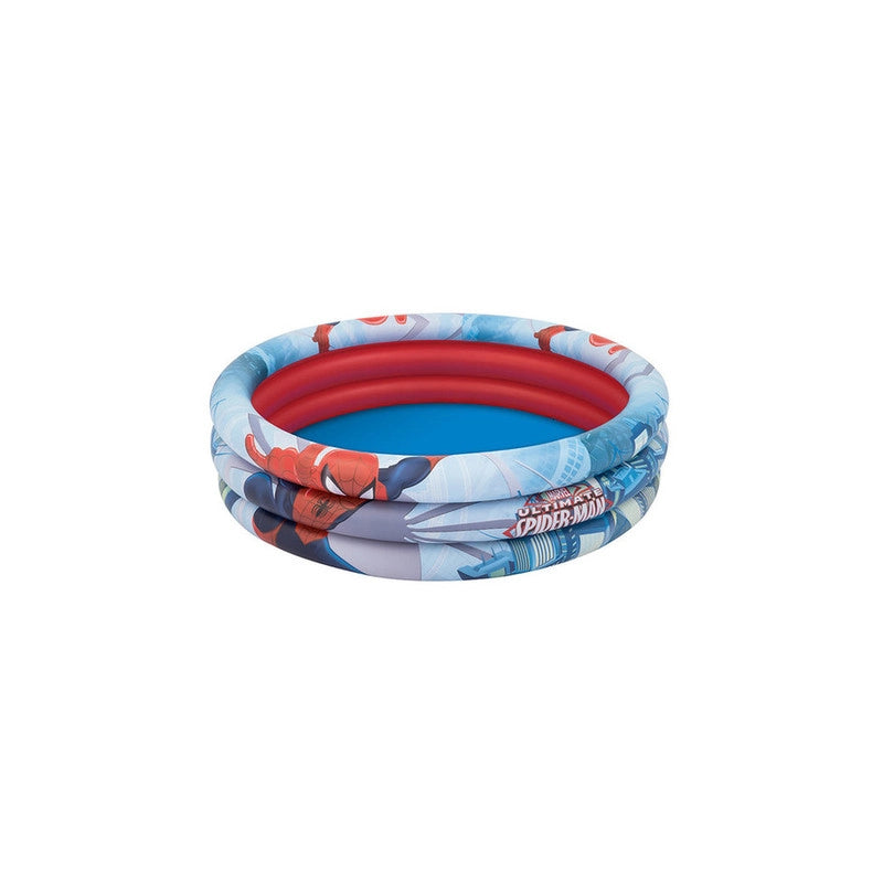 PISCINA KIDDIE 3 ANELLI D 122X30CM SPIDERMAN 98018- BESTWAY- 1,0 pz