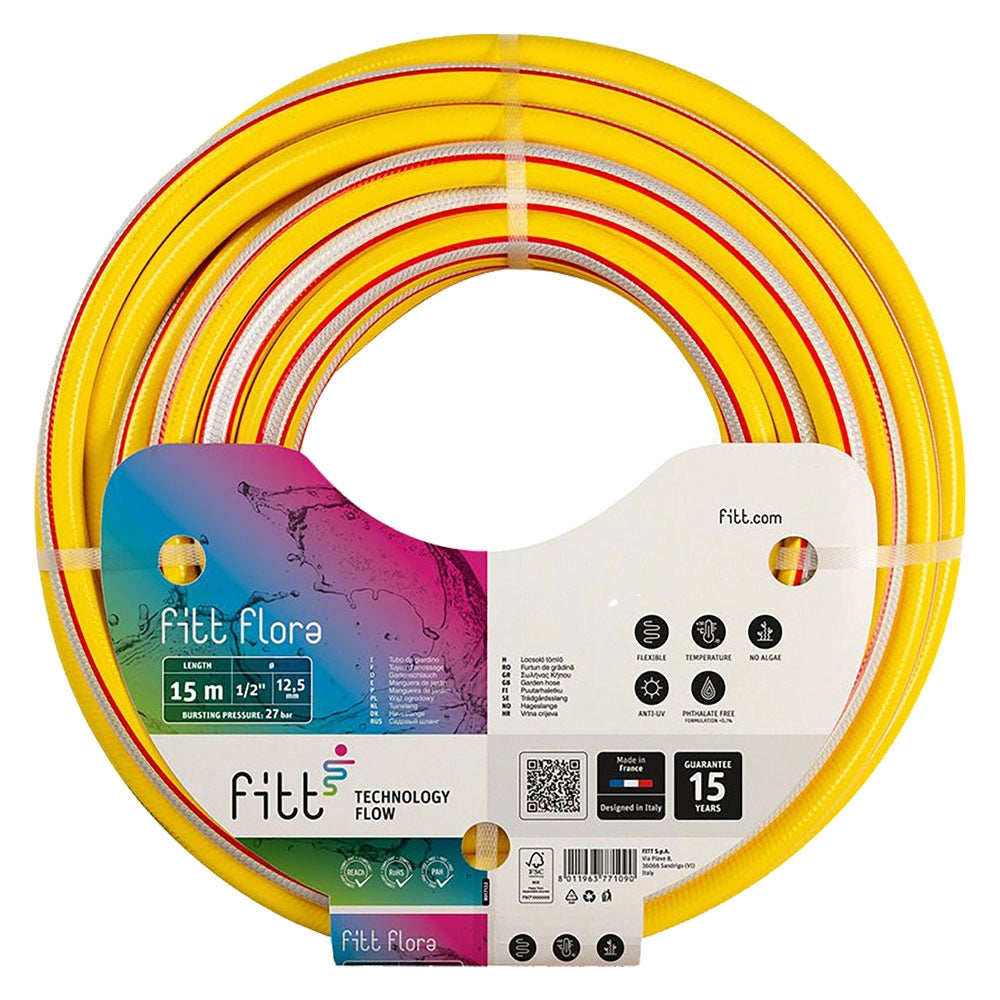 TUBO 'FLORA' mm 15 x mt 50 - 5/8  - FITT