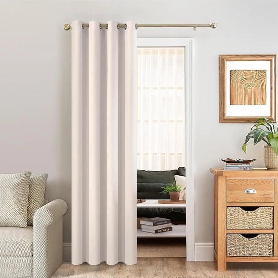Gordini di isolamento acustico con tessuto spesso, isolanti e oscuranti - B 140 x H 210 cm.