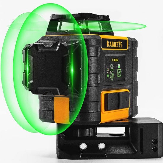 Laserwaterpas professionale 3x360° con Nivellazione Automatica