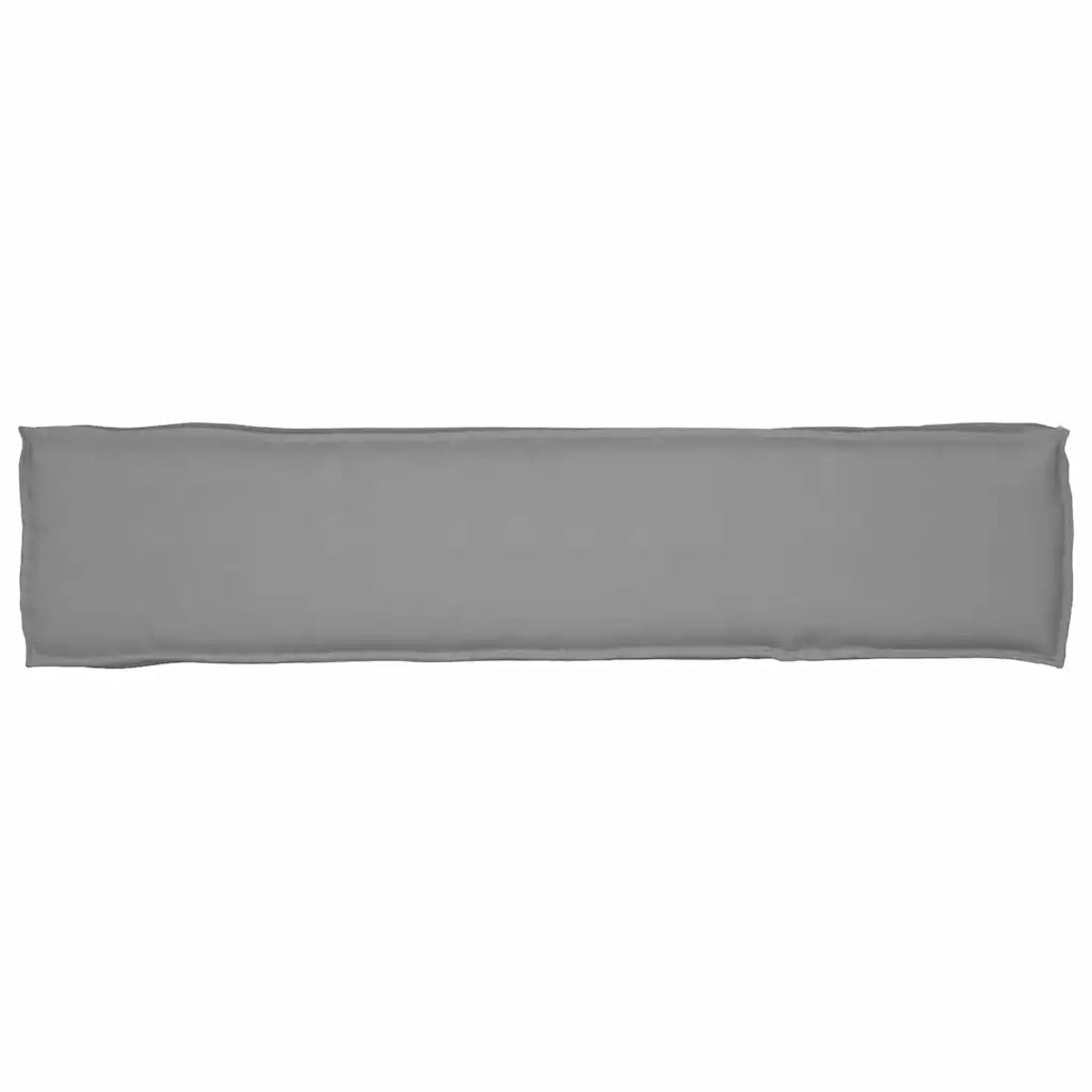 Set di Cuscini per Pallet 2 pcs Grigio 180 x 40 x 8 cm 42001719