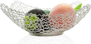 Scatola per frutta in metallo - cestino per frutta a mano - design moderno - 225 x 95 cm - cestino per pane in filo di ferro