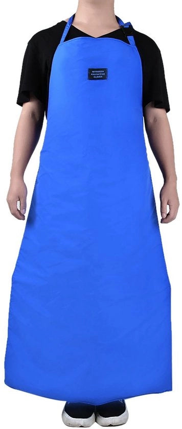 Cryoveiligheidsschort con Temperatura Ultrabassa - Attrezzatura di Sicurezza Cryogenica - Gilet di Protezione contro l'Innesco di Gas - Conservazione a Basso Temperatura - 100CM - Tre Strati di Materiales di Isolamento - Gilet di Sicurezza