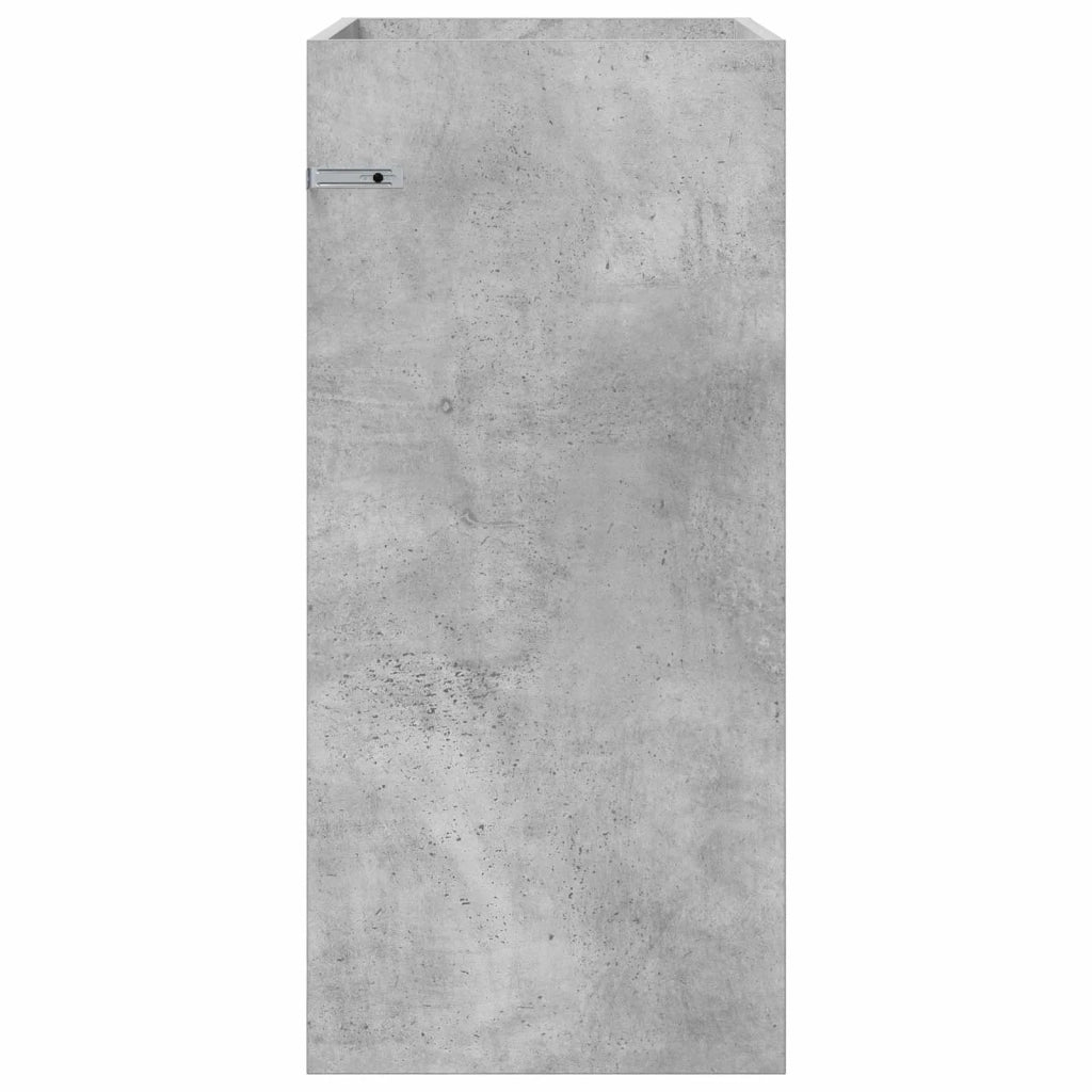 Mobiletto da Bagno Sotto Lavabo Grigio Cemento 890731