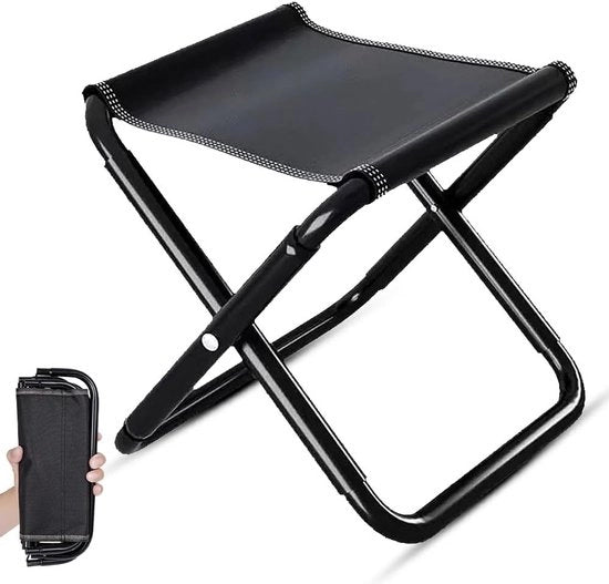 Sedia Portatile per Esterno, Leggera e Opportuna Sedia per Campeggiare, Pescare, Giardinaggio e Viaggiare con Tasca di Ripiegamento