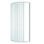 Box doccia semicircolare asimmetrico Tina Lux 70x90 cm sx