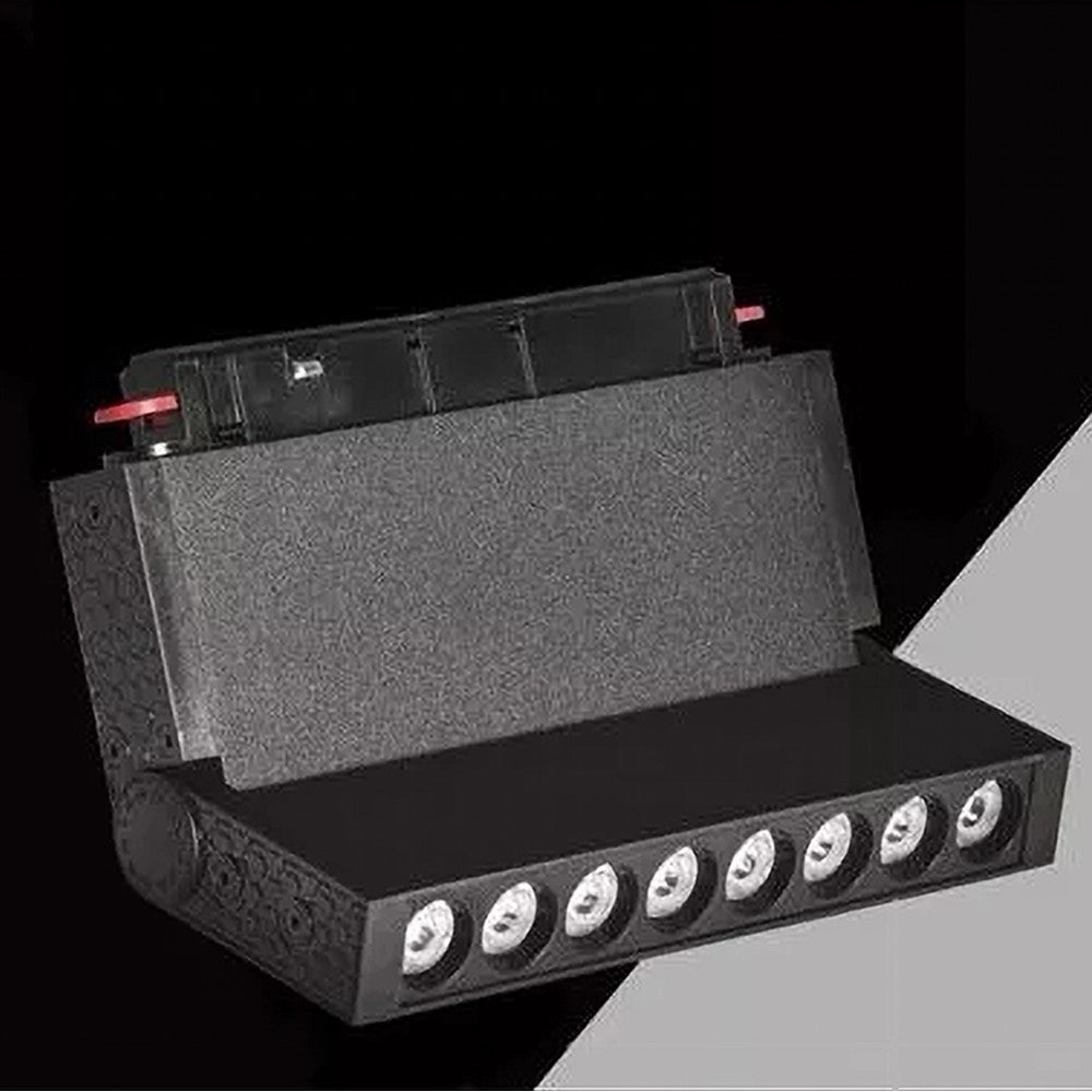 Trade Shop - Faretto Led 10 W Magnetico Rettangolare Per Binario 48v Luce 3000k 4000k Fr-r160 -