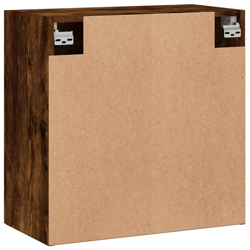Armadietto a Muro Rovere Fumo 60x31x60 cm in Legno Multistrato 829945