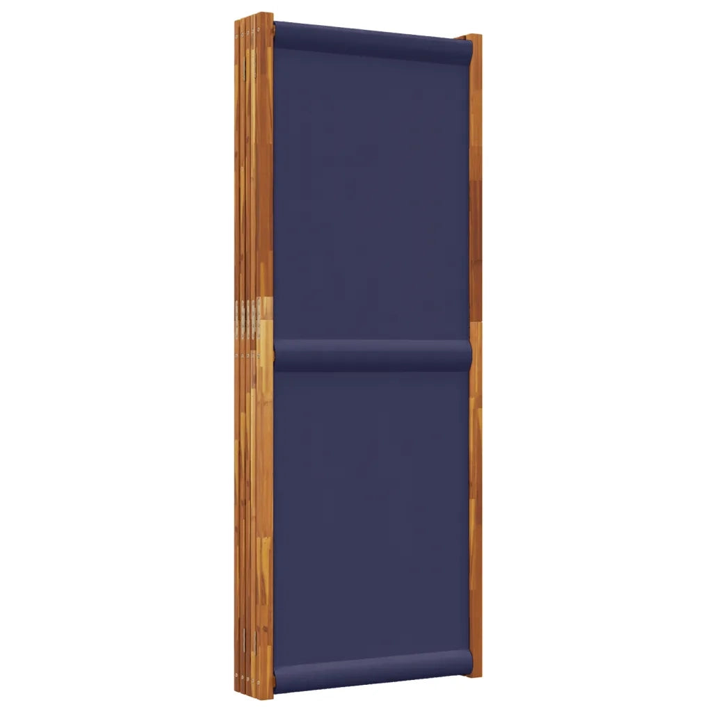 Divisorio a 5 Pannelli Blu Scuro 350x180 cm 4003361
