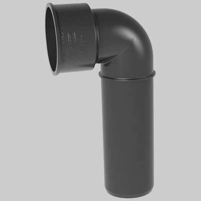 CURVA TECNICA PROLUNGATA FONOISOLANTE STSW  Ø 40Mors.46     WAVIN