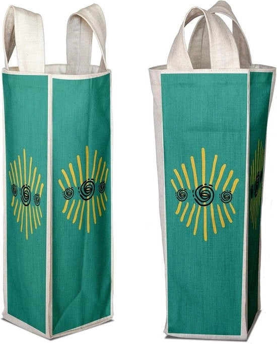 Wastafetta per vino in tela stampata - Tas per bottiglie 165 x 315 x 75 cm