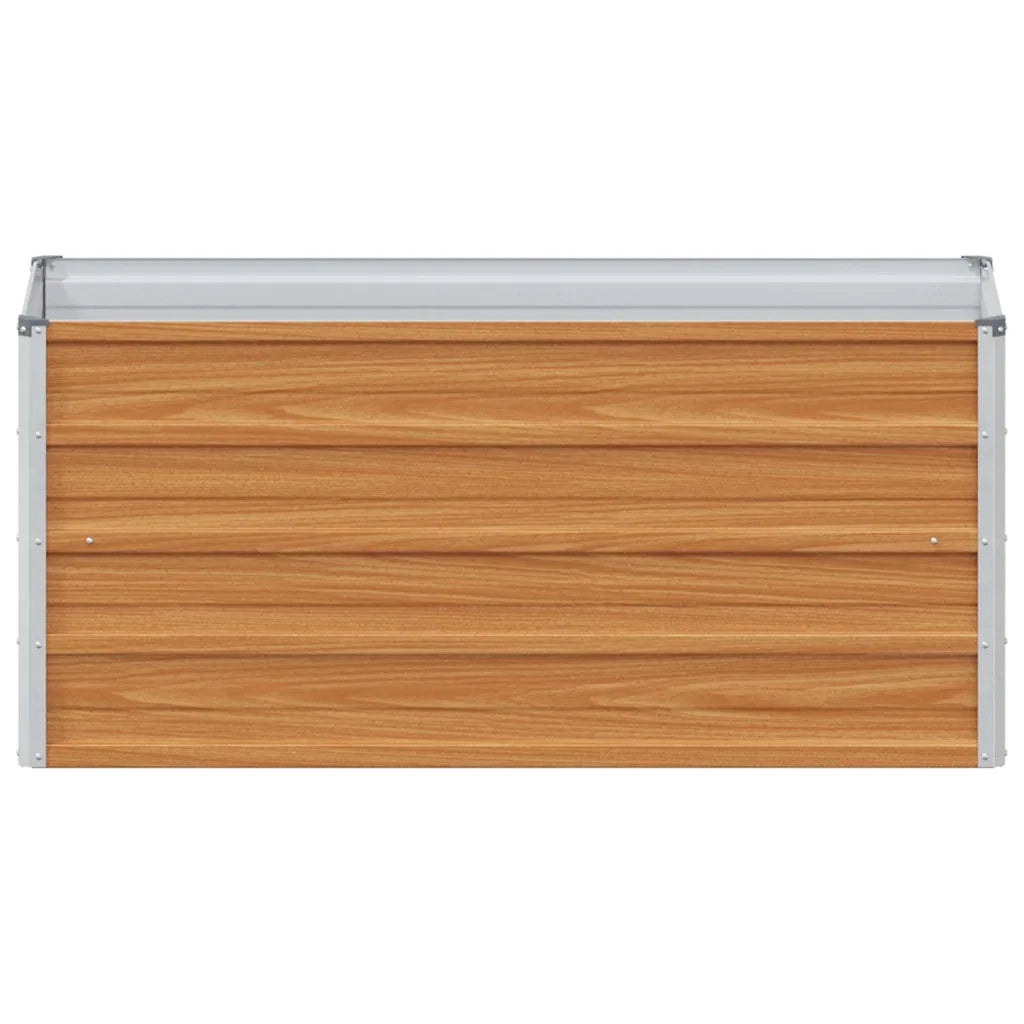 Letto rialzato da giardino Marrone Chiaro 100 x 40 x 45 cm
