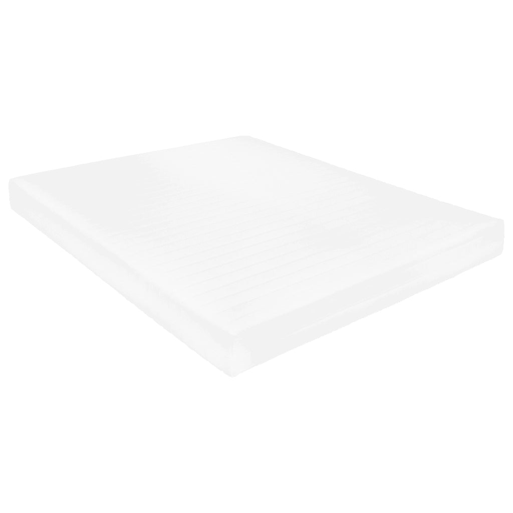 Materasso 160x200 cm 7 Zone Schiuma di Poliuretano 16 cm H2 H3 cod mxl 51398